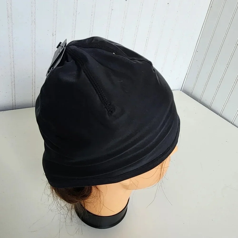 NWT Bcg Cold Weather Women’s Turbo Run Beanie Fleece Lined Lapis Black One Size